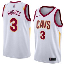 Cleveland Cavaliers #3 Kim Hughes Jersey -White