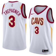 Cleveland Cavaliers #3 Jeff Trepagnier Jersey -White