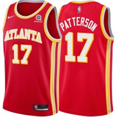 Atlanta Hawks #17 Worthy Patterson Jersey -Torch Red