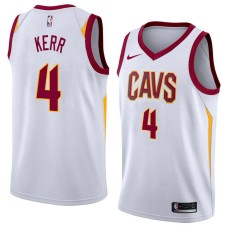 Cleveland Cavaliers #4 Steve Kerr Jersey -White