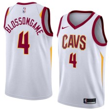 Cleveland Cavaliers #4 Jaron Blossomgame Jersey -White