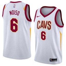 Cleveland Cavaliers #6 Jerome Moiso Jersey -White