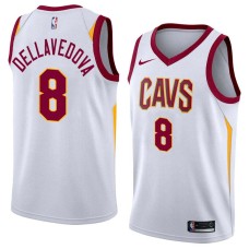 Cleveland Cavaliers #8 Matthew Dellavedova Jersey -White