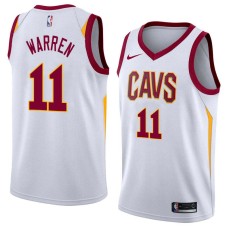 Cleveland Cavaliers #11 John Warren Jersey -White