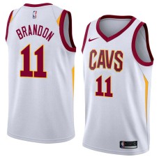 Cleveland Cavaliers #11 Terrell Brandon Jersey -White