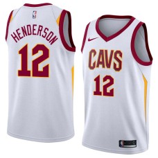 Cleveland Cavaliers #12 Kevin Henderson Jersey -White