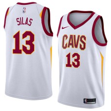 Cleveland Cavaliers #13 James Silas Jersey -White