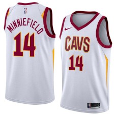 Cleveland Cavaliers #14 Dirk Minniefield Jersey -White