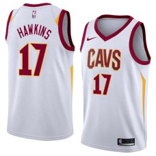 Cleveland Cavaliers #17 Michael Hawkins Jersey -White