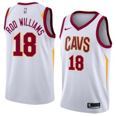 Cleveland Cavaliers #18 Hot Rod Williams Jersey -White