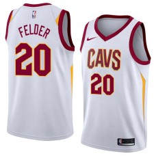 Cleveland Cavaliers #20 Kay Felder Jersey -White