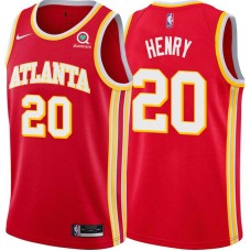 Atlanta Hawks #20 Bill Henry Jersey -Torch Red