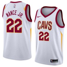 Cleveland Cavaliers #22 Larry Nance Jr Jersey -White