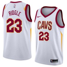 Cleveland Cavaliers #23 Jackie Ridgle Jersey -White