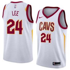 Cleveland Cavaliers #24 Keith Lee Jersey -White