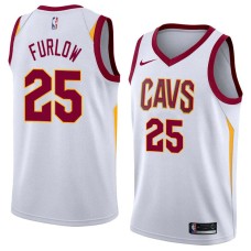 Cleveland Cavaliers #25 Terry Furlow Jersey -White