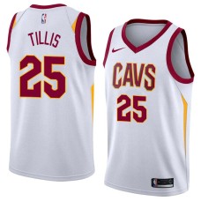 Cleveland Cavaliers #25 Darren Tillis Jersey -White