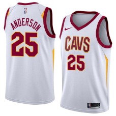 Cleveland Cavaliers #25 Ron Anderson Jersey -White