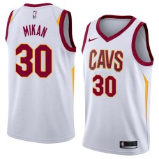 Cleveland Cavaliers #30 Larry Mikan Jersey -White