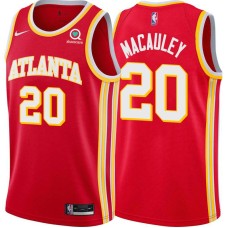 Atlanta Hawks #20 Ed Macauley Jersey -Torch Red