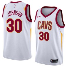 Cleveland Cavaliers #30 Darryl Johnson Jersey -White