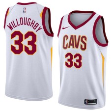 Cleveland Cavaliers #33 Bill Willoughby Jersey -White