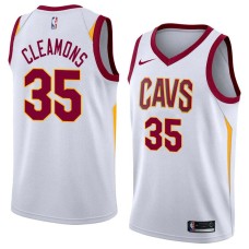 Cleveland Cavaliers #35 Jim Cleamons Jersey -White