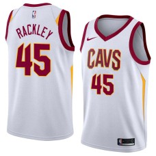 Cleveland Cavaliers #45 Luther Rackley Jersey -White