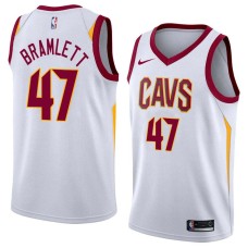 Cleveland Cavaliers #47 AJ Bramlett Jersey -White