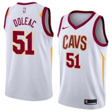 Cleveland Cavaliers #51 Michael Doleac Jersey -White