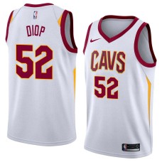 Cleveland Cavaliers #52 DeSagana Diop Jersey -White