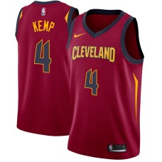 Cleveland Cavaliers #4 Shawn Kemp Jersey -Wine Red