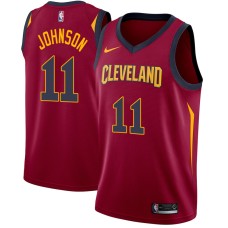 Cleveland Cavaliers #11 Kevin Johnson Jersey -Wine Red