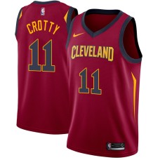 Cleveland Cavaliers #11 John Crotty Jersey -Wine Red