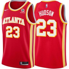 Atlanta Hawks #23 Lou Hudson Jersey -Torch Red