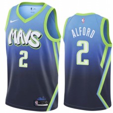 Dallas Mavericks #2 Steve Alford Jersey -MAVS 2019-2020 City