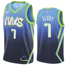 Dallas Mavericks #7 Tom Sluby Jersey -MAVS 2019-2020 City