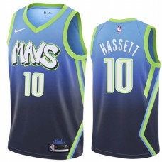 Dallas Mavericks #10 Joe Hassett Jersey -MAVS 2019-2020 City