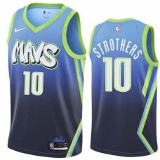 Dallas Mavericks #10 Lamont Strothers Jersey -MAVS 2019-2020 City