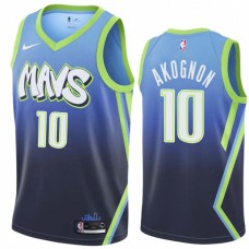 Dallas Mavericks #10 Josh Akognon Jersey -MAVS 2019-2020 City