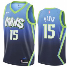 Dallas Mavericks #15 Brad Davis Jersey -MAVS 2019-2020 City