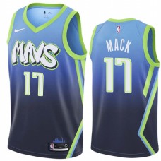 Dallas Mavericks #17 Ollie Mack Jersey -MAVS 2019-2020 City