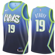 Dallas Mavericks #19 Jarrod Uthoff Jersey -MAVS 2019-2020 City