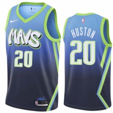 Dallas Mavericks #20 Geoff Huston Jersey -MAVS 2019-2020 City