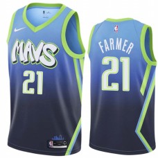 Dallas Mavericks #21 Jim Farmer Jersey -MAVS 2019-2020 City