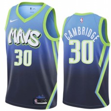 Dallas Mavericks #30 Dexter Cambridge Jersey -MAVS 2019-2020 City