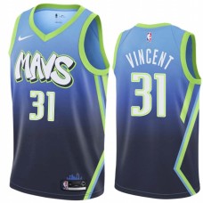 Dallas Mavericks #31 Jay Vincent Jersey -MAVS 2019-2020 City