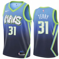 Dallas Mavericks #31 Jason Terry Jersey -MAVS 2019-2020 City