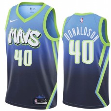 Dallas Mavericks #40 James Donaldson Jersey -MAVS 2019-2020 City