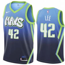 Dallas Mavericks #42 David Lee Jersey -MAVS 2019-2020 City